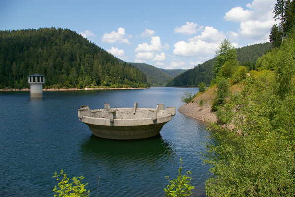 Trinkwassertalsperre "Kleine Kinzig" Copyright: (� Stadt-Information Alpirsbach)